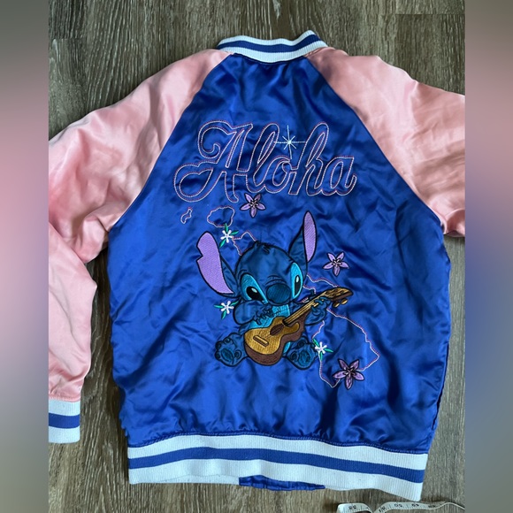 Disney Stitch satin jacket - Picture 1 of 7